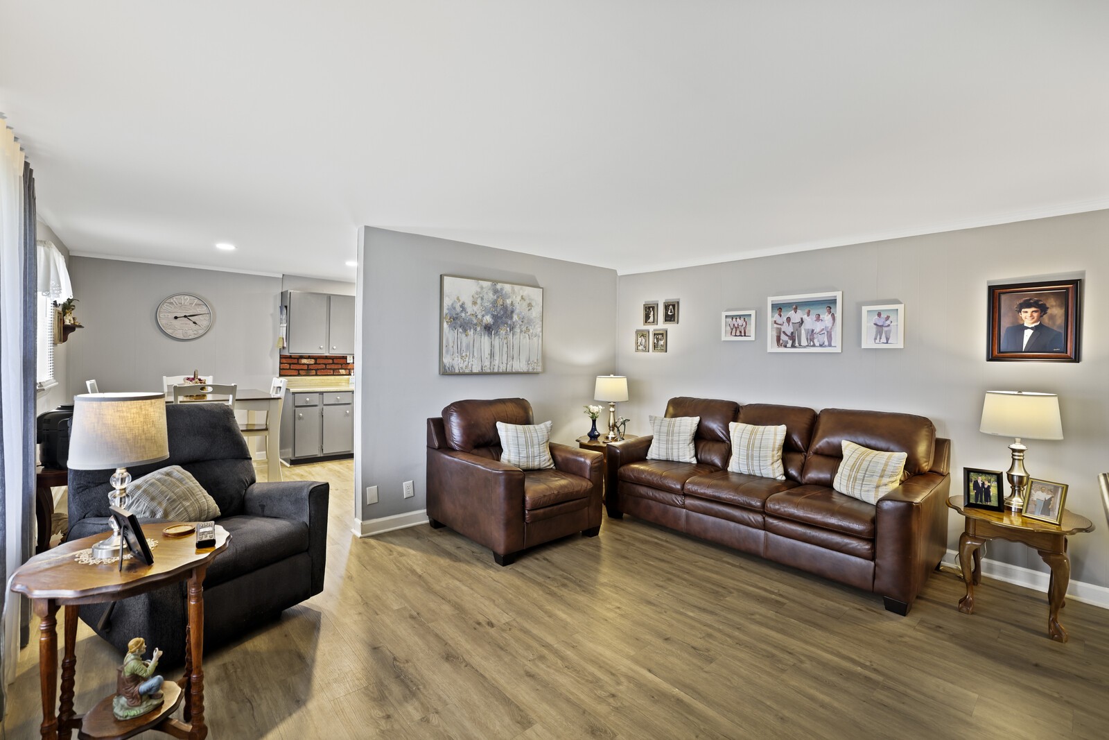 233 Rucker Road Murfreesboro, TN 37127 - Photo 7 of 55 a living room with furniture and a wooden floor
