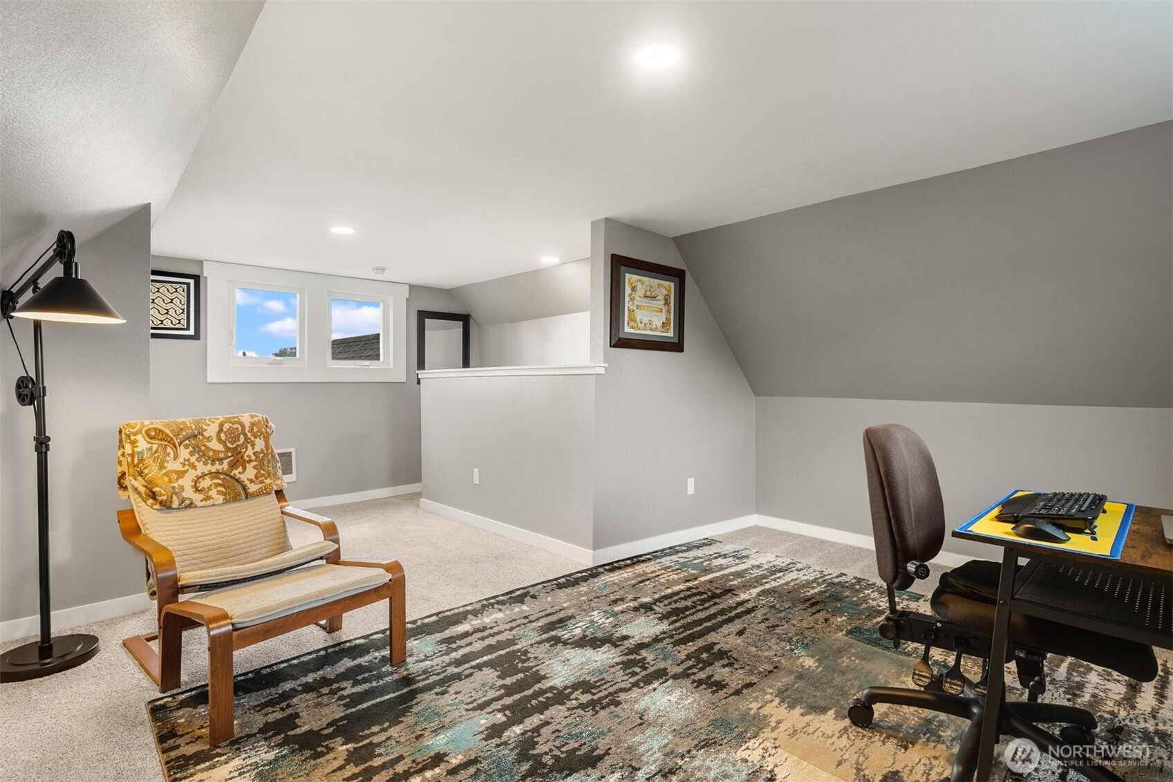 1002 Thompson Street Sumner, WA 98390 - Photo 18 of 38 a living room with furniture and a piano
