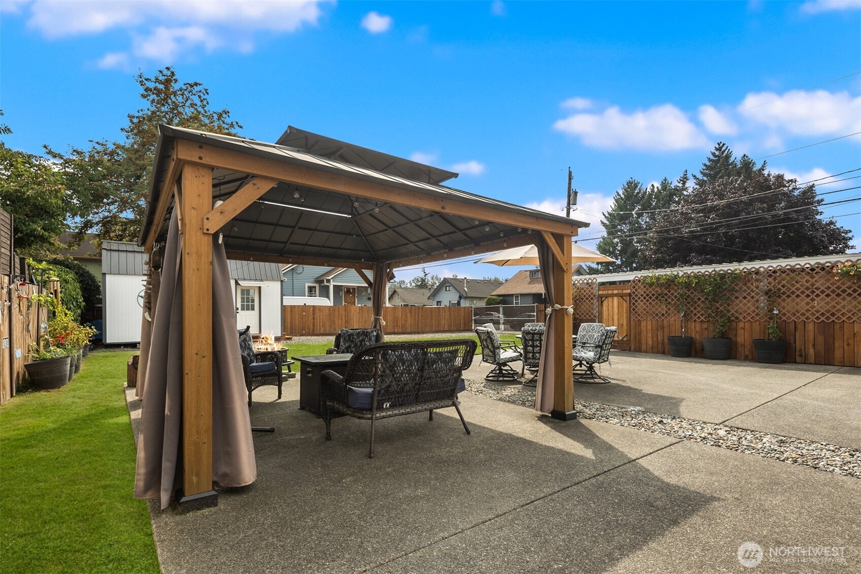 1002 Thompson Street Sumner, WA 98390 - Photo 24 of 38 a view of outdoor space yard and patio