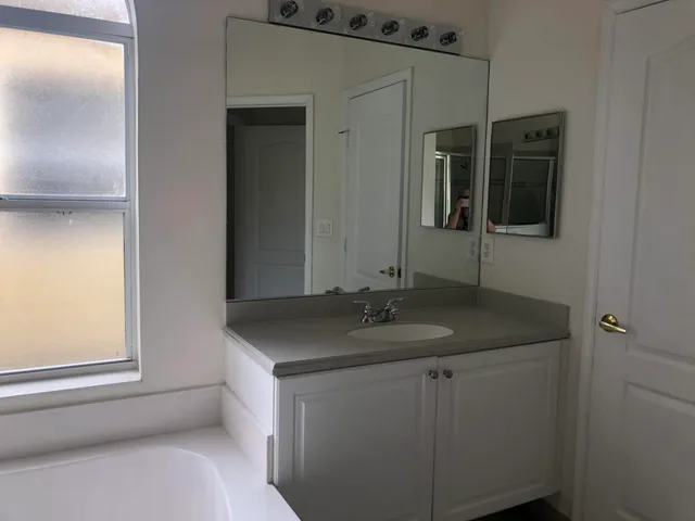 a view of a small space