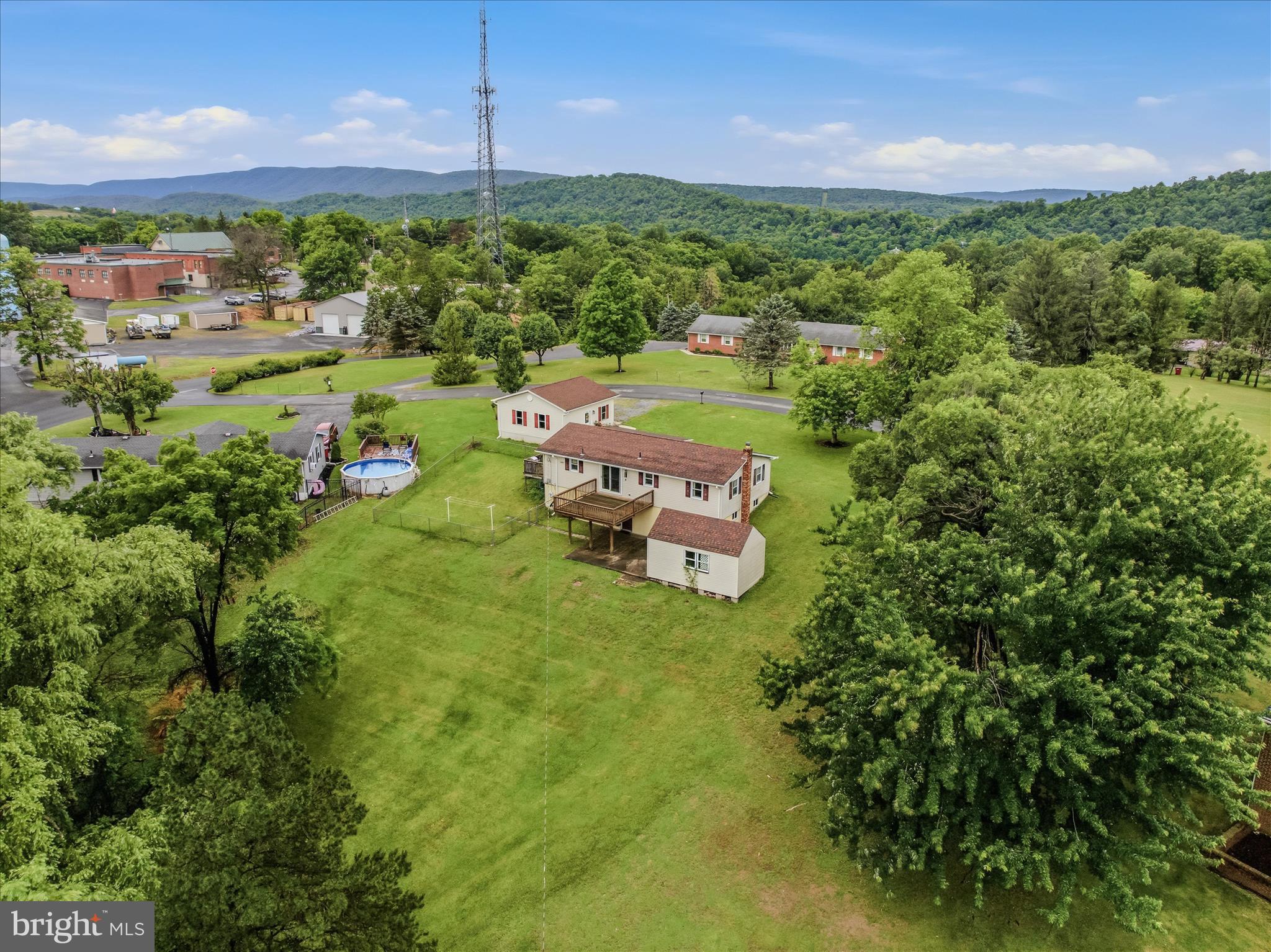 34 Morgan Lane Berkeley Springs, WV 25411 - Photo 40 of 52 Aerial Back