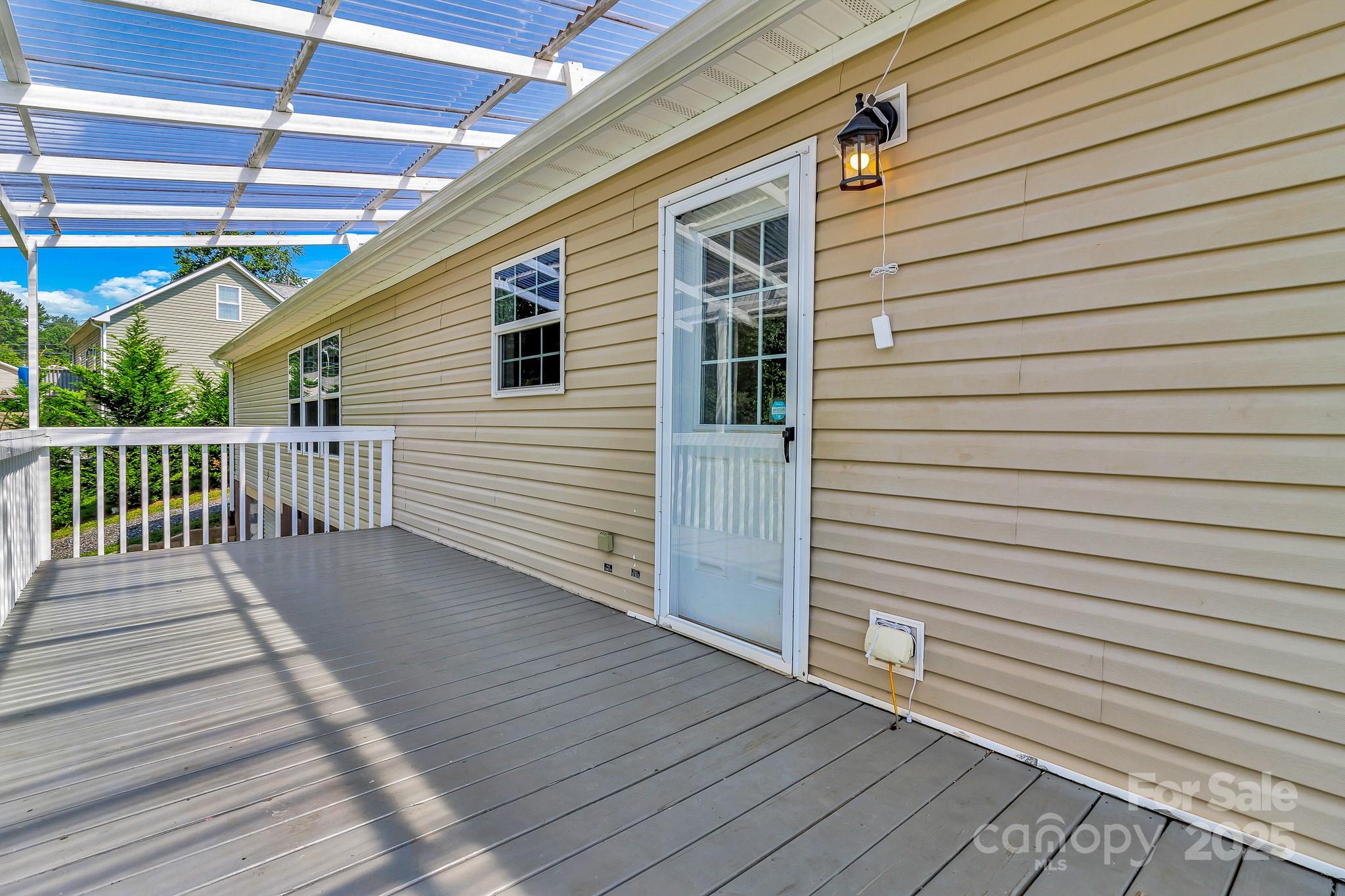 185 Bradshaw Circle Candler, NC 28715 - Photo 34 of 38 a view of a balcony