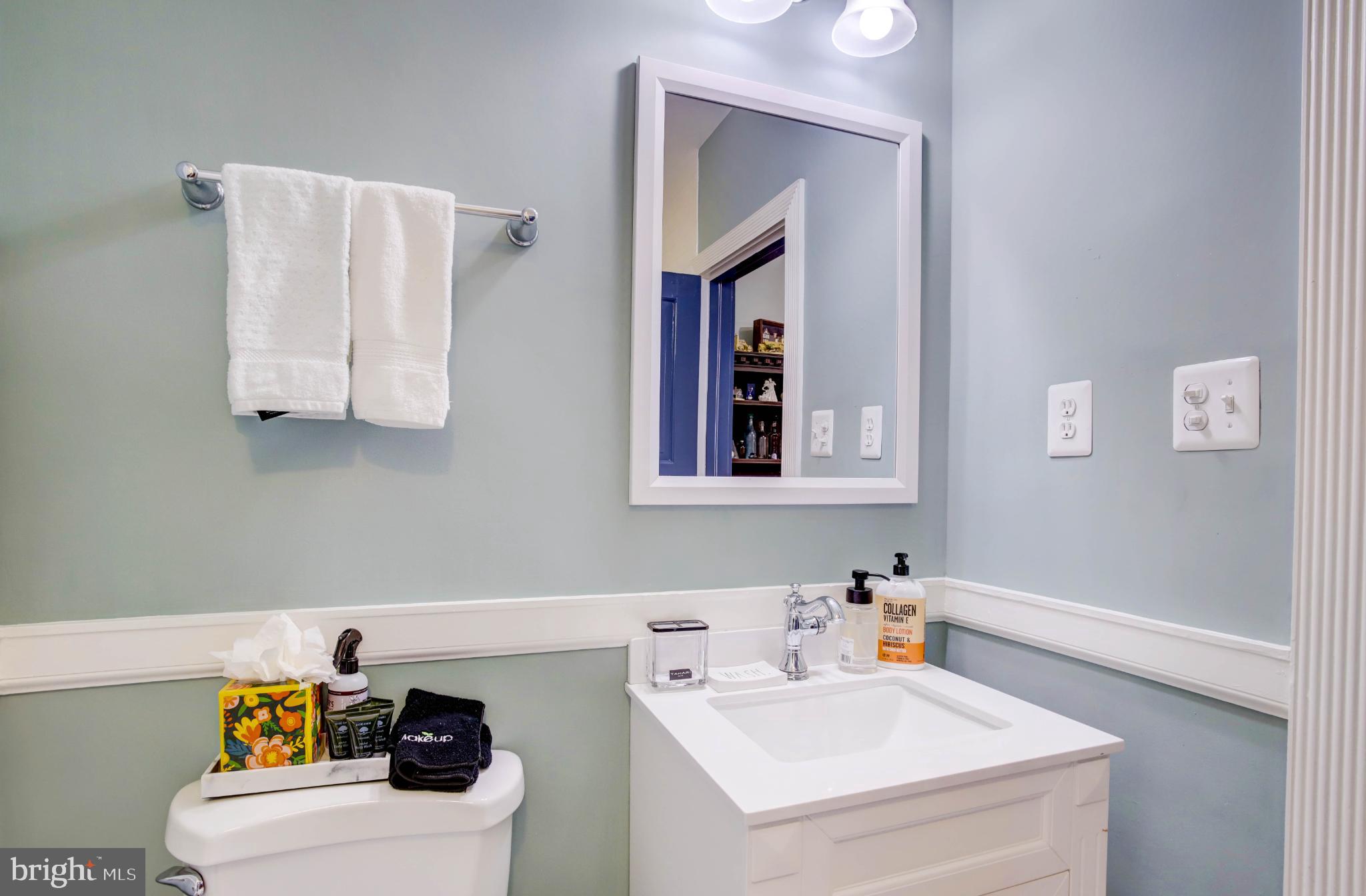 24800 Pealiquor Road Denton, MD 21629 - Photo 64 of 114 a bathroom with a sink and a mirror