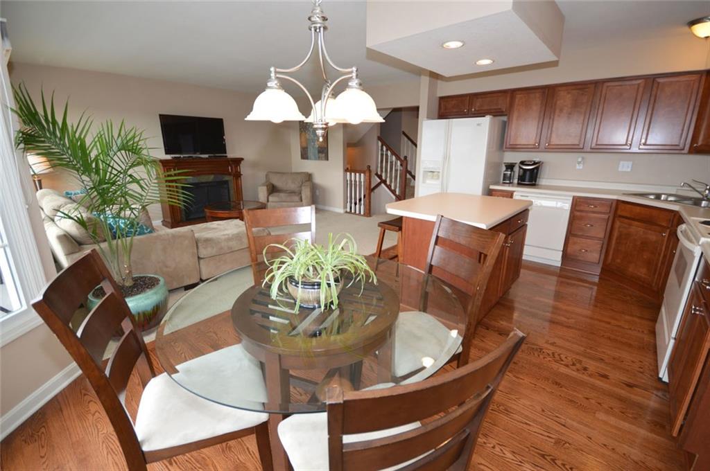 62 Castle View Drive McKees Rocks, PA 15136 - Photo 11 of 22 Combination of kitchen, family room and stairways to the upstairs and downstairs. This home is picture perfect! Come and see for yourself!