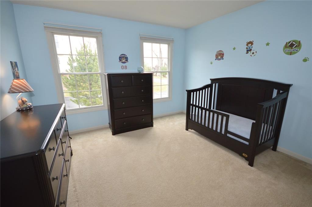62 Castle View Drive McKees Rocks, PA 15136 - Photo 17 of 22 The third bedroom on the second floor - 11' x 11'.