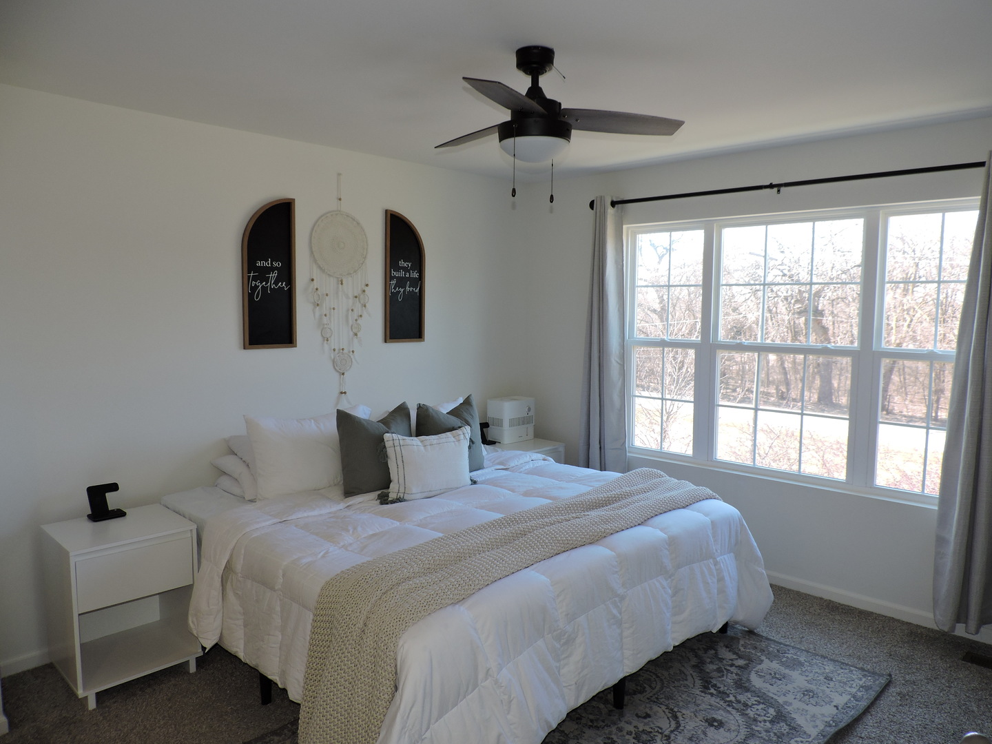 3726 Bailey Road Yorkville, IL 60560 - Photo 11 of 21 a bedroom with a large bed and a window