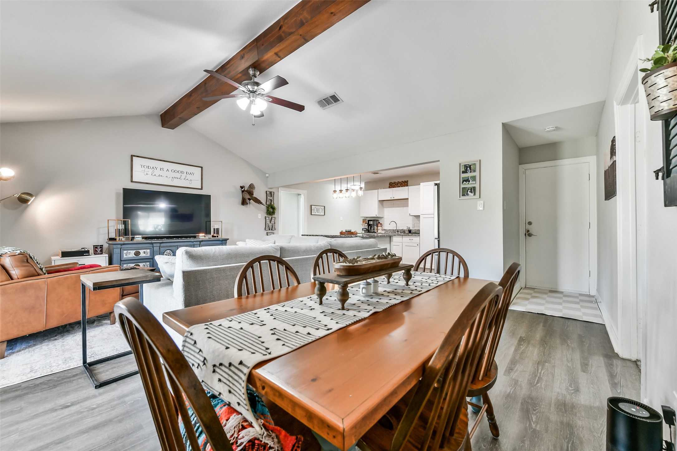 5421 Bramble Lane Dickinson, TX 77539 - Photo 12 of 26 a view of a dining room with furniture