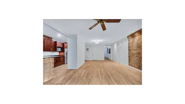 a view interior of a house and kitchen view