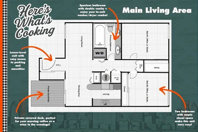 $199,900 | 381 Ralph McGill Boulevard Northeast, Unit E, Atlanta, GA 30312
