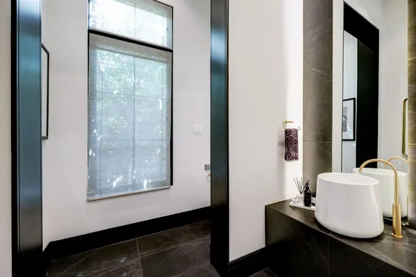 a room with furniture and a window