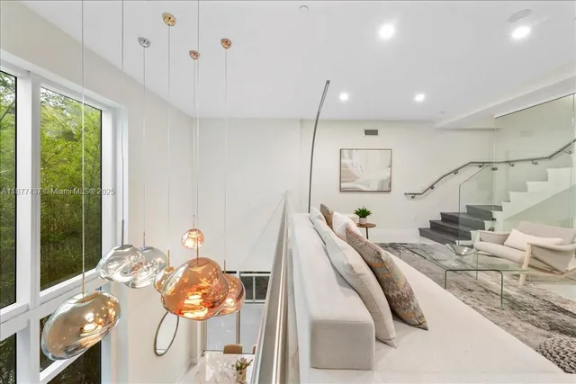 a very nice looking room with a large window