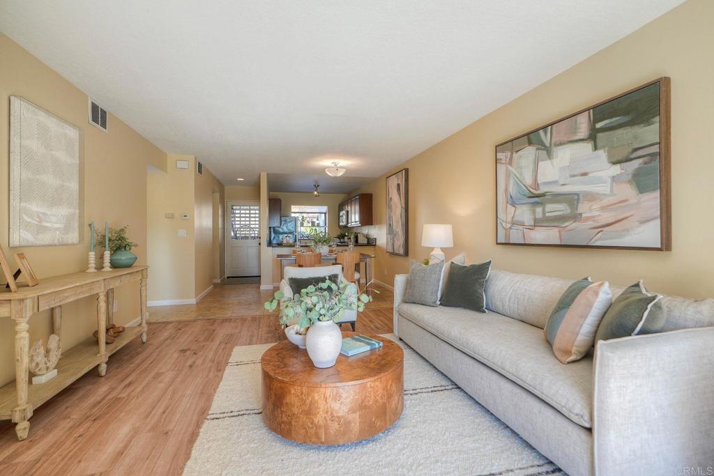 220 Shorehang Lane Encinitas, CA 92024 - Photo 10 of 27 a living room with furniture and a fireplace