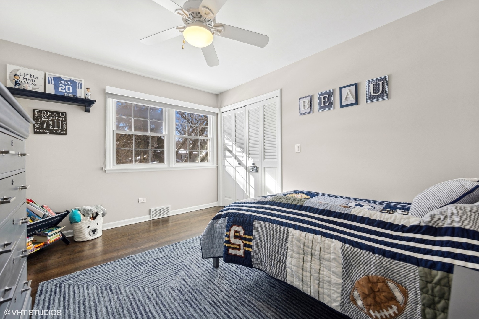 41 Swift Lane Naperville, IL 60565 - Photo 15 of 25 a bedroom with furniture and wooden floor