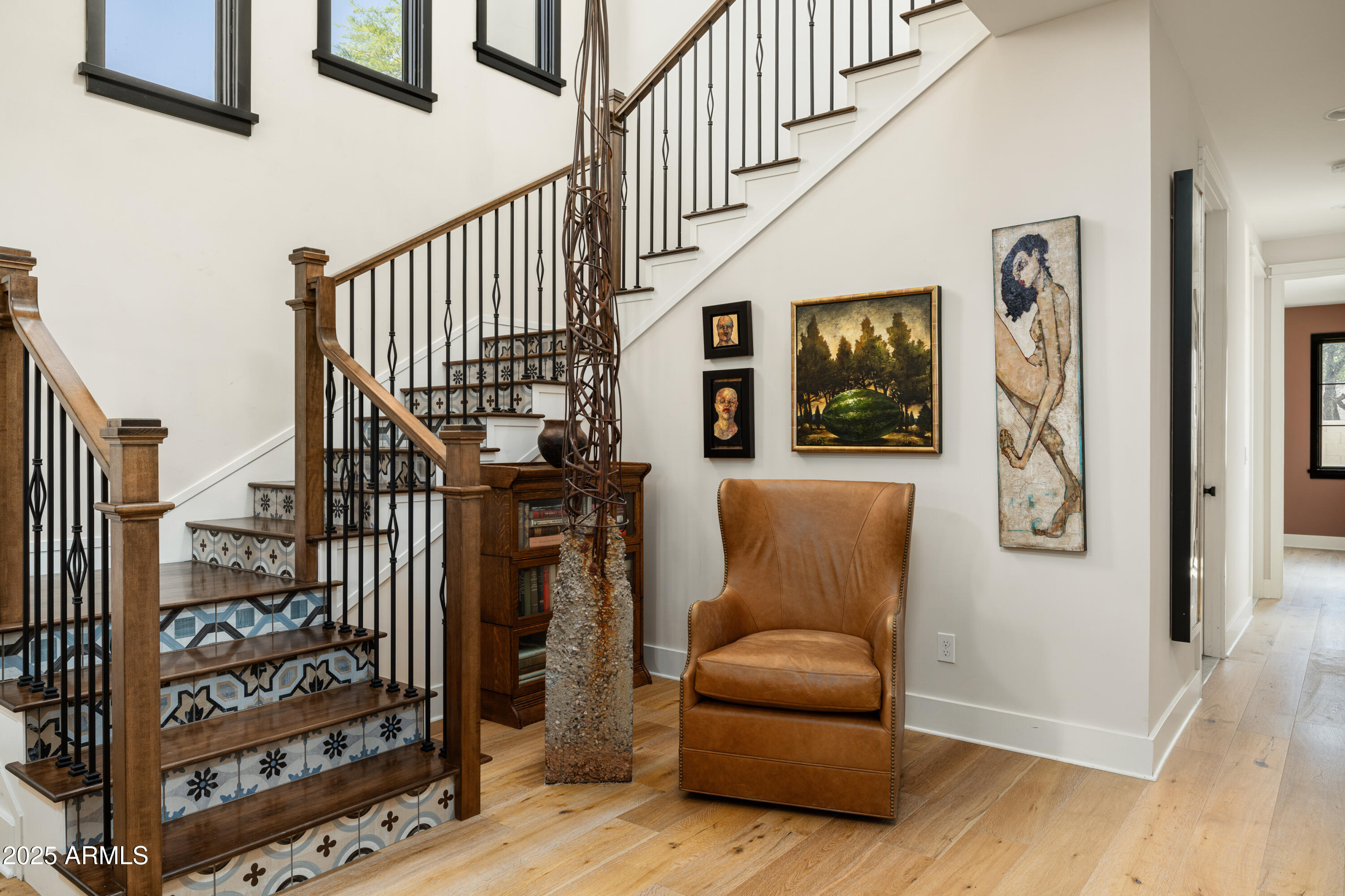 4901 East Amelia Avenue Phoenix, AZ 85018 - Photo 21 of 38 a view of livingroom with furniture and stairs