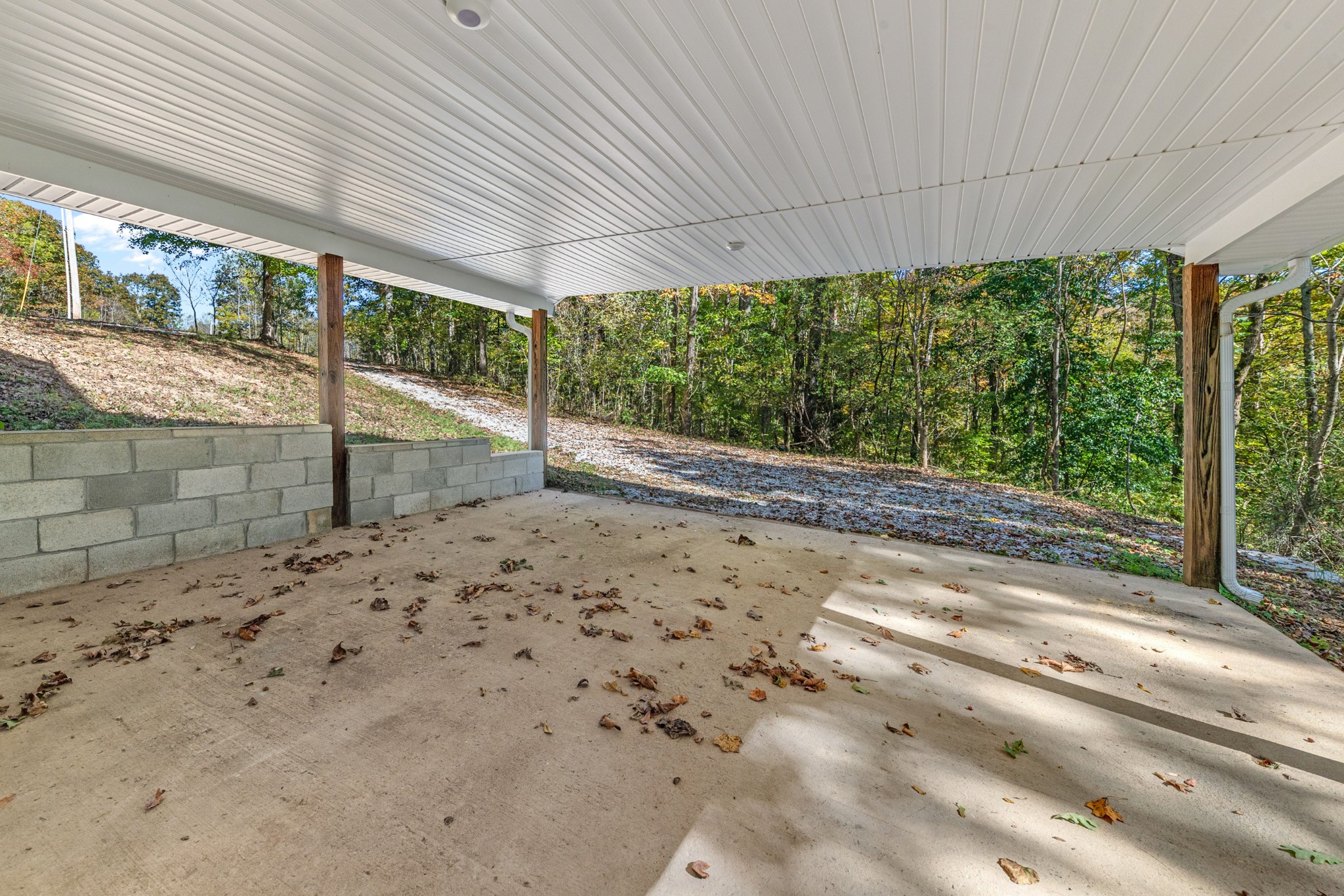8240 Charlie Brown Road Centerville, TN 37033 - Photo 52 of 72 a backyard of a house with a large tree