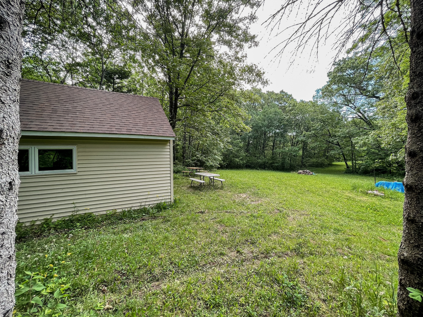 0 Three Mile Road Savanna, IL 61074 - Photo 3 of 32 a view of a backyard with a garden