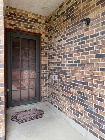 a view of front door