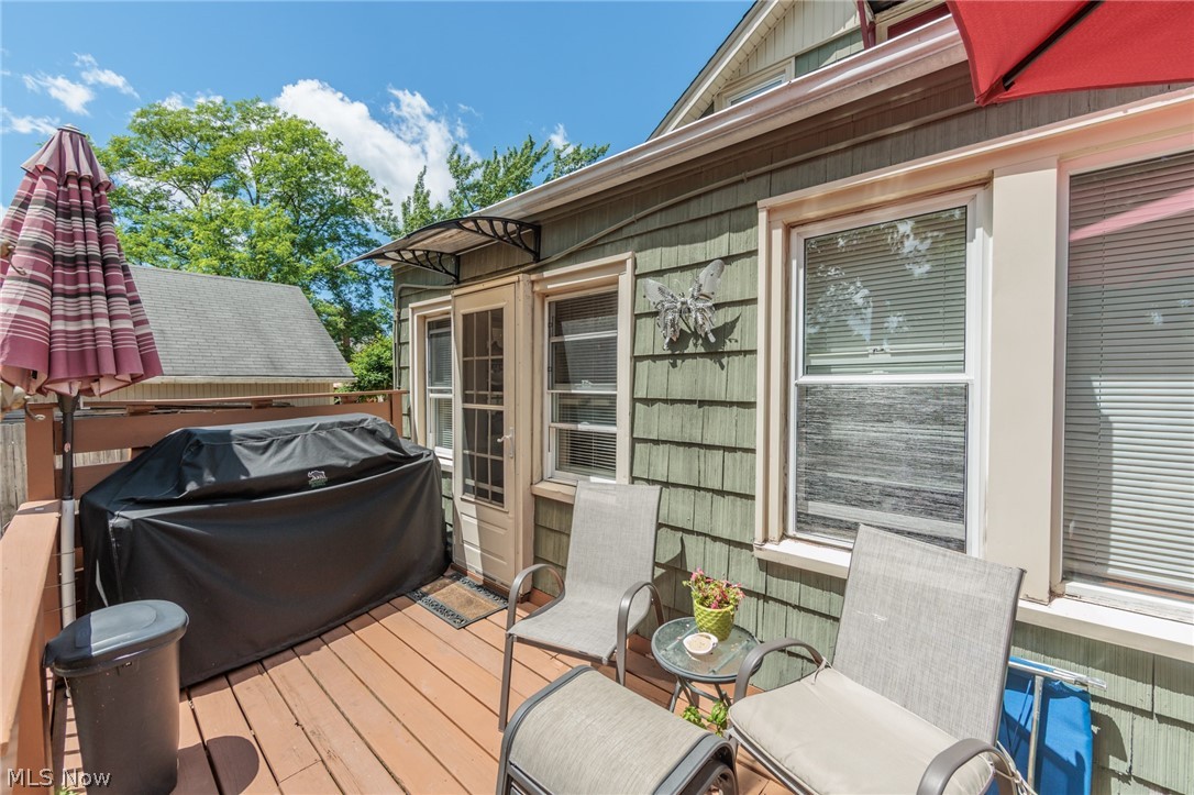 5364 Summit Road Lyndhurst, OH 44124 - Photo 26 of 42 Outdoor deck with wood-finish flooring