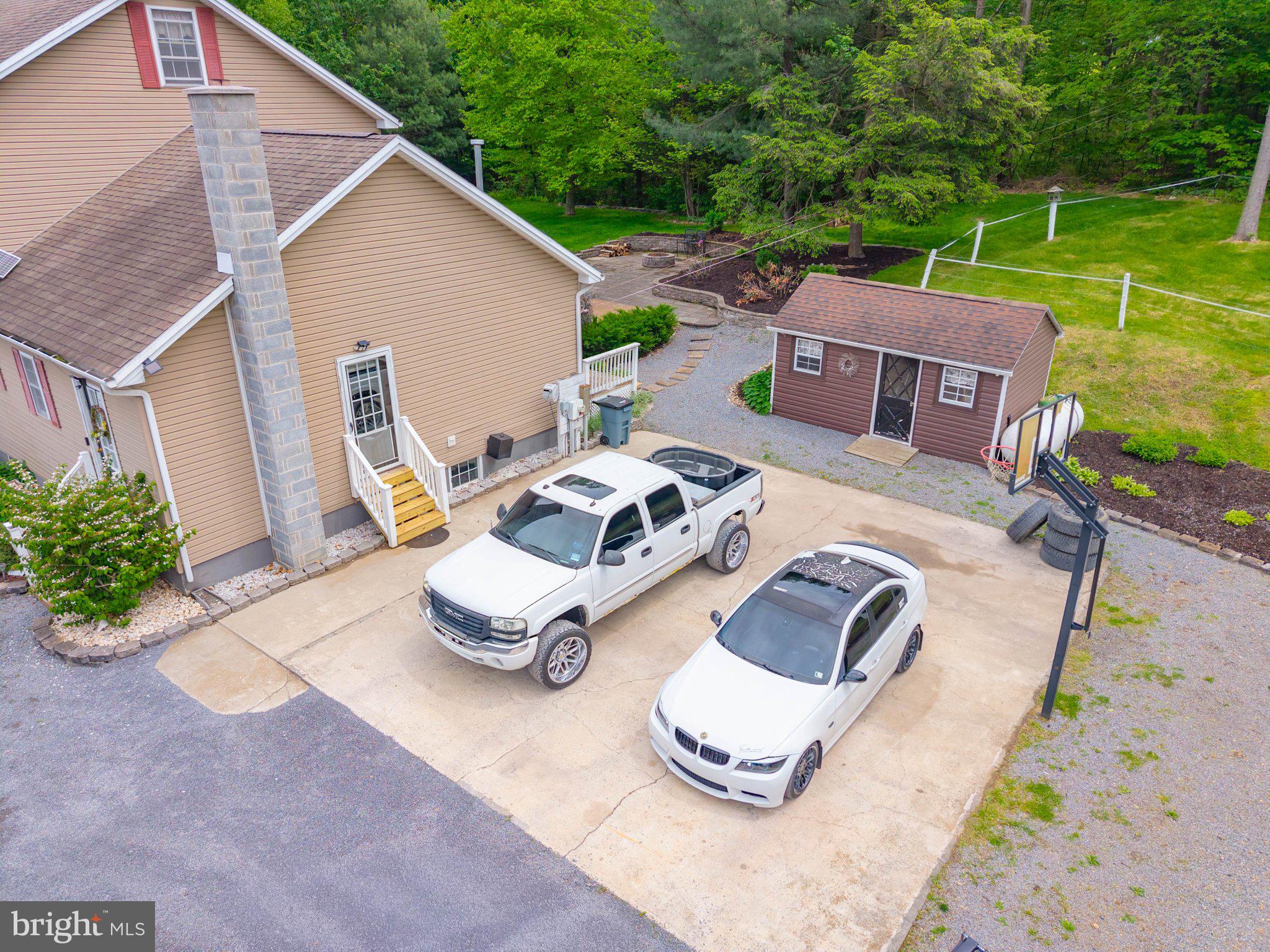 2201 Blain Road Loysville, PA 17047 - Photo 71 of 89 Spacious driveway with lush greenery.