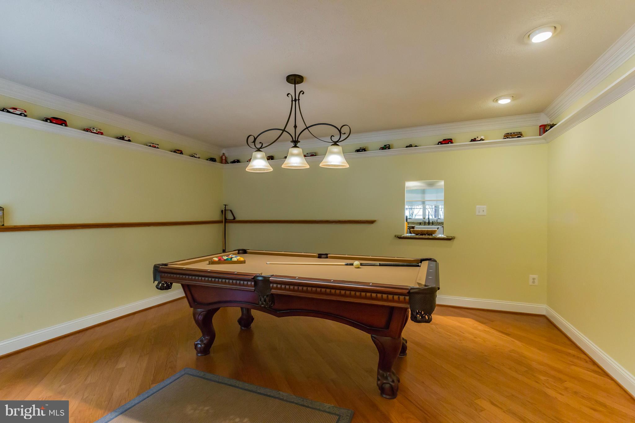 450 Bowie Shop Road Huntingtown, MD 20639 - Photo 14 of 30 Den/Office/Extra Dining Room with Hardwoods