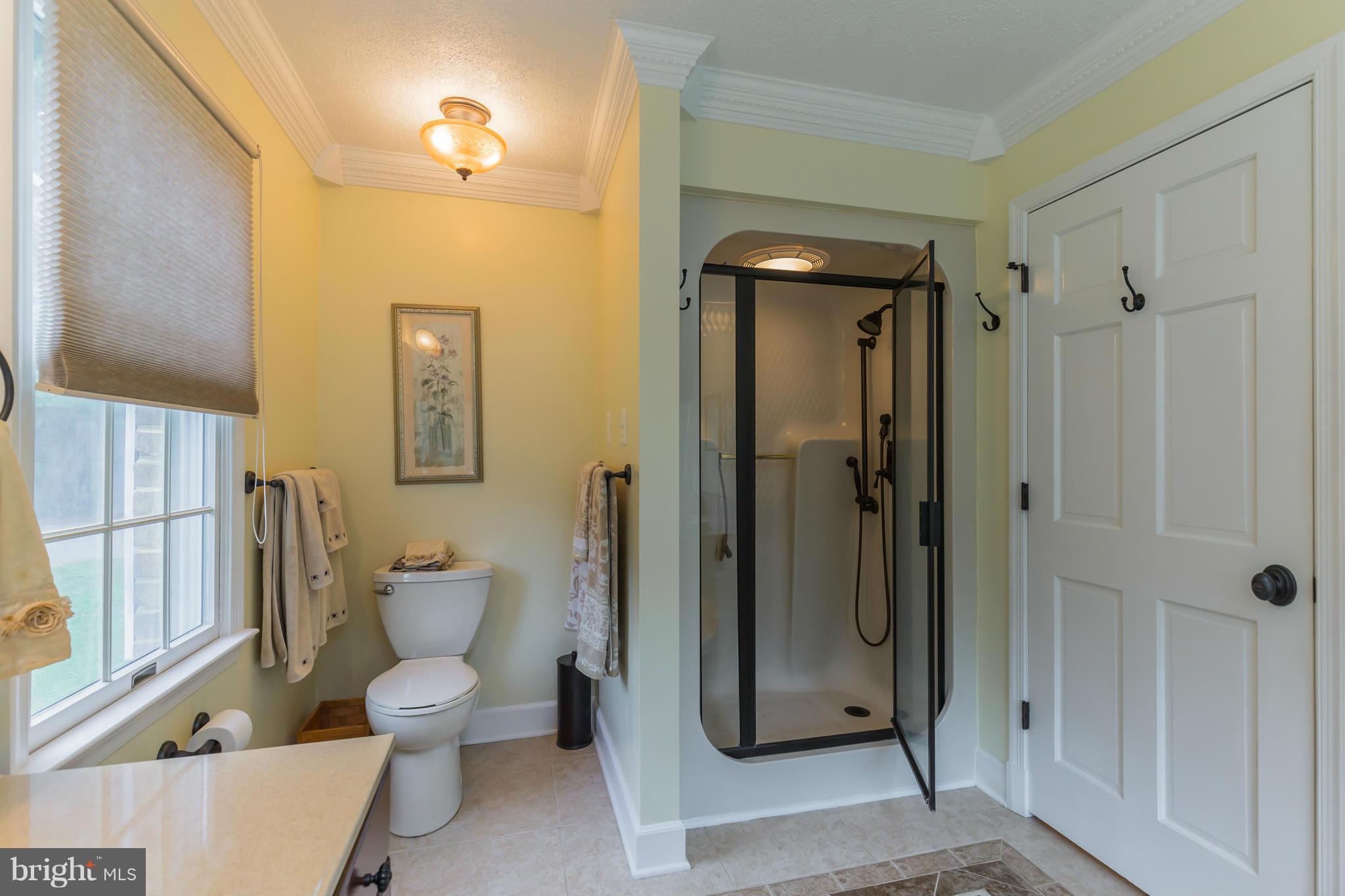 450 Bowie Shop Road Huntingtown, MD 20639 - Photo 18 of 30 Enclosed Shower in Master Bath