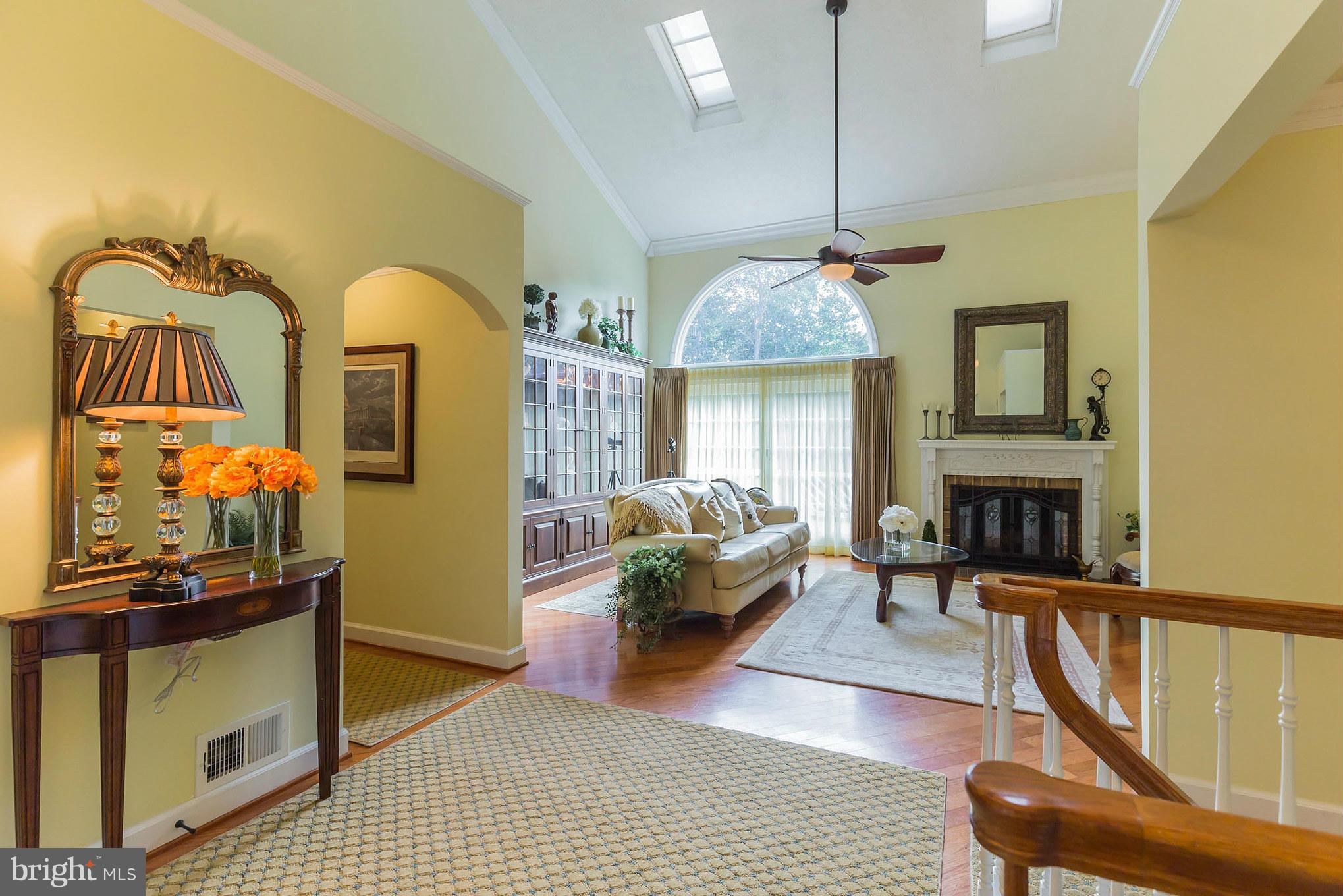450 Bowie Shop Road Huntingtown, MD 20639 - Photo 3 of 30 Grand Foyer Entrance with Vaulted Ceilings