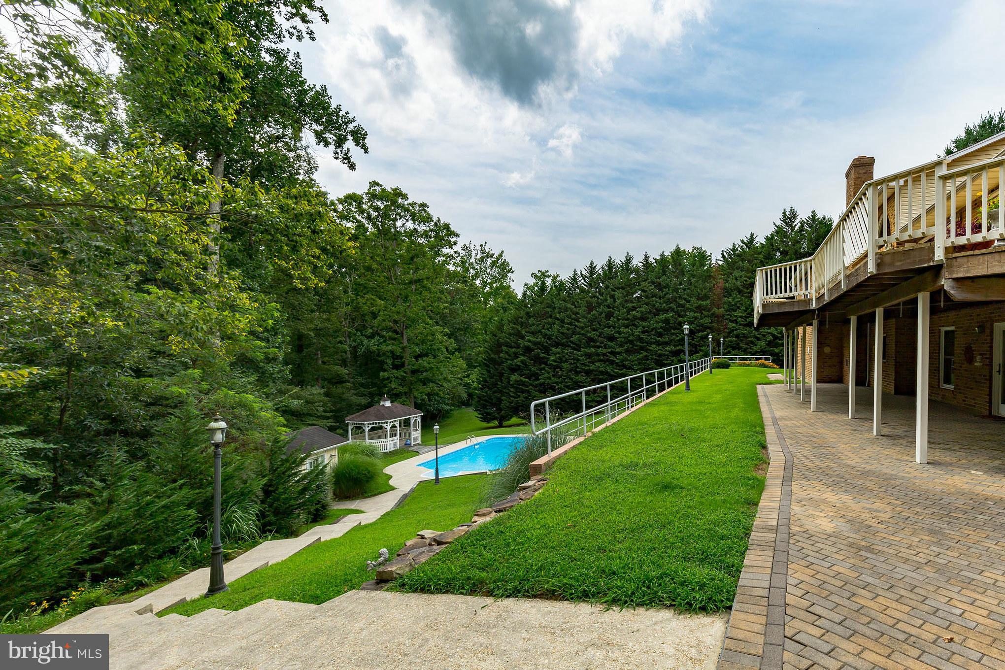 450 Bowie Shop Road Huntingtown, MD 20639 - Photo 30 of 30 In-Ground Pool, Gazebo, Bathroom
