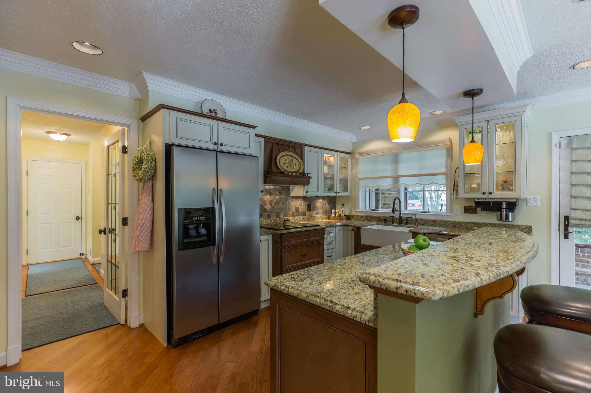 450 Bowie Shop Road Huntingtown, MD 20639 - Photo 5 of 30 Custom Gourmet Kitchen with Granite Counters