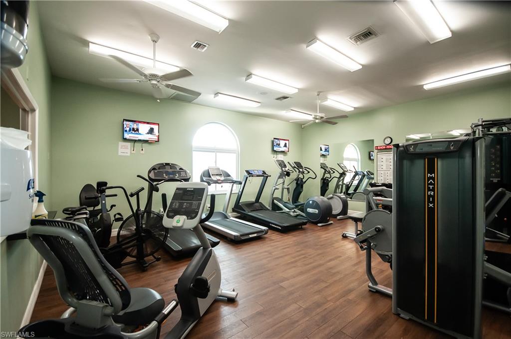 4121 Lorene Drive, Unit 207 Estero, FL 33928 - Photo 28 of 34 a view of a room with gym equipment