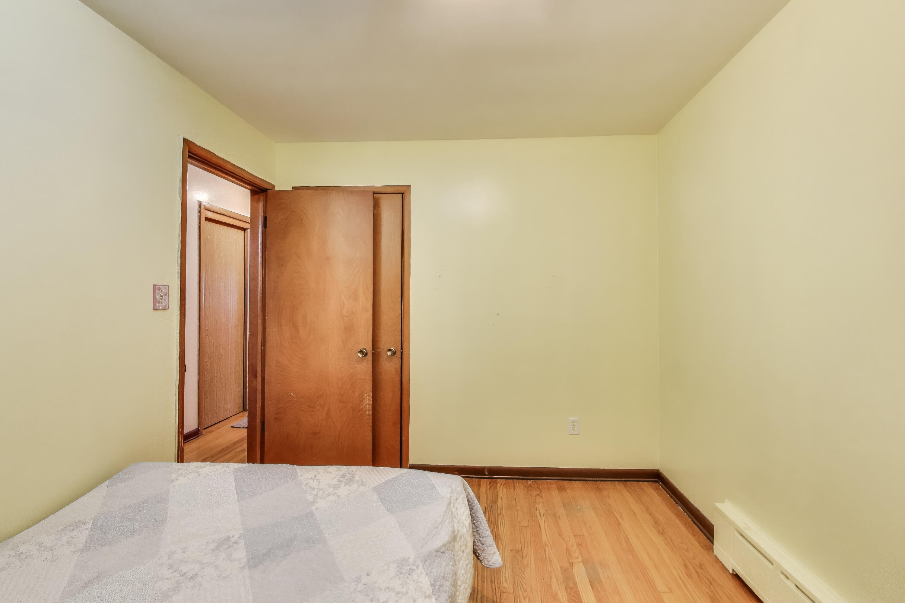 2036 Atchison Avenue Whiting, IN 46394 - Photo 15 of 30 a view of a room with wooden floor and brick wall