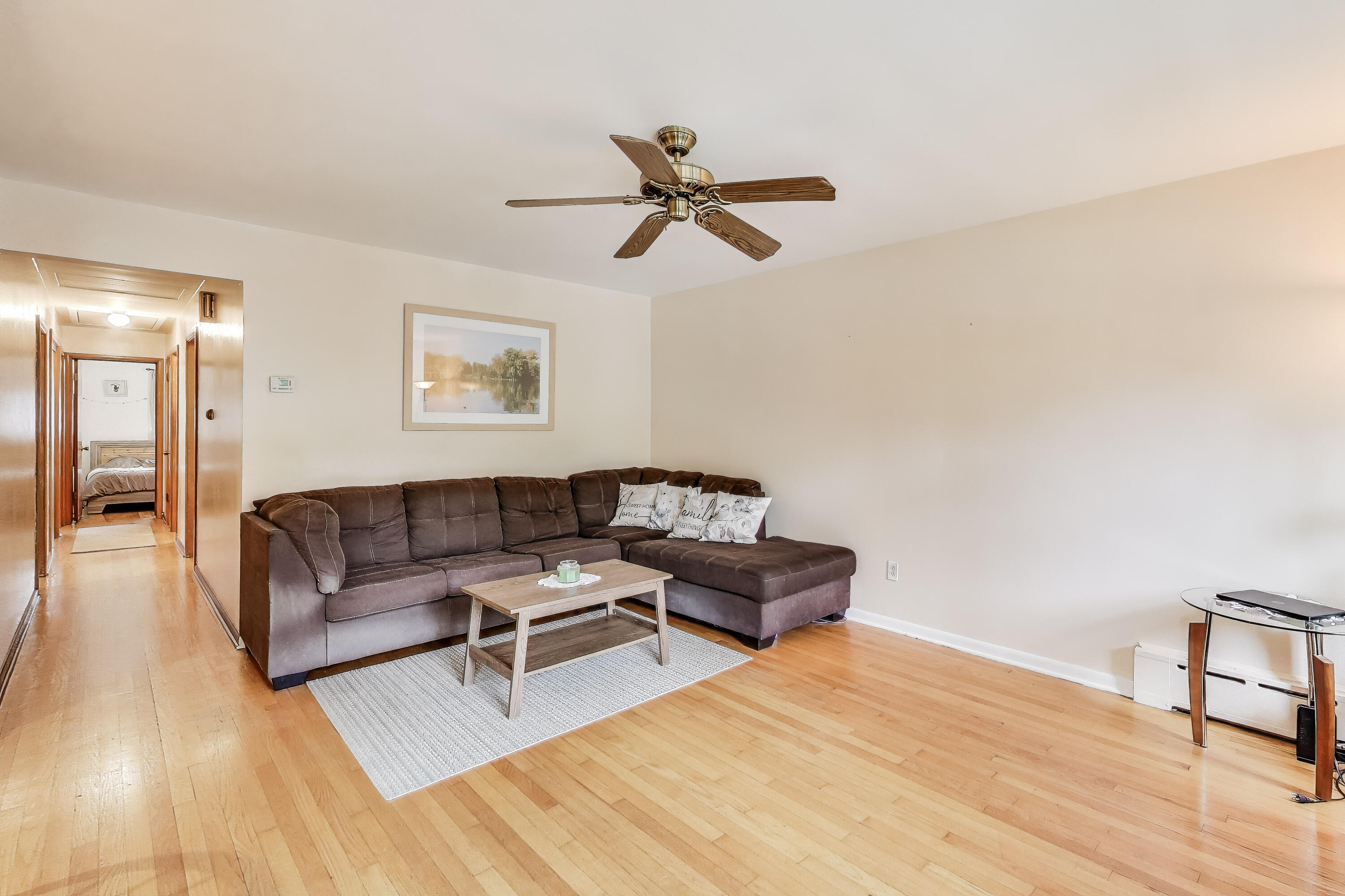 2036 Atchison Avenue Whiting, IN 46394 - Photo 2 of 30 a living room with furniture and a wooden floor