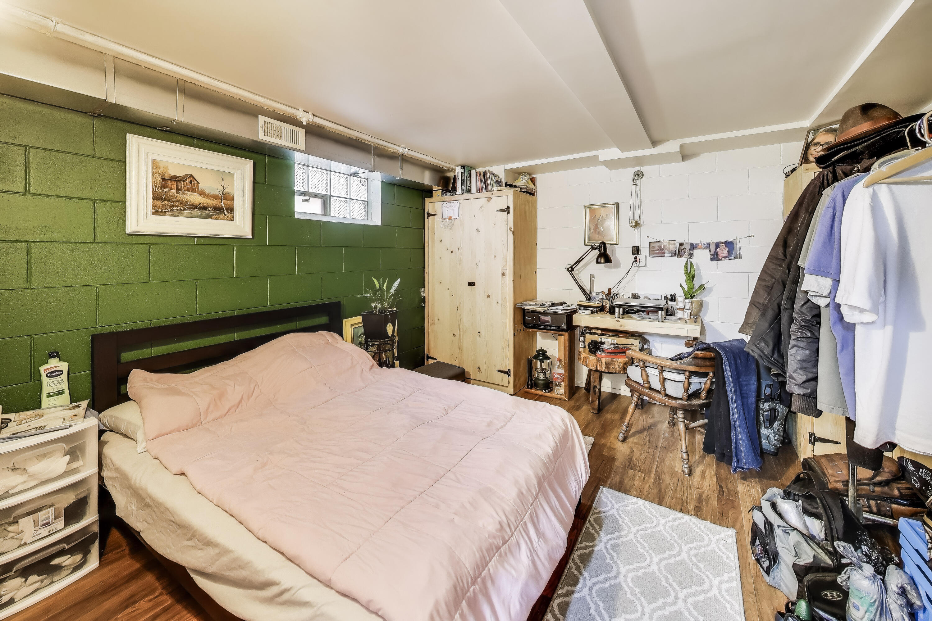2036 Atchison Avenue Whiting, IN 46394 - Photo 21 of 30 a bed room with a bed and a chair