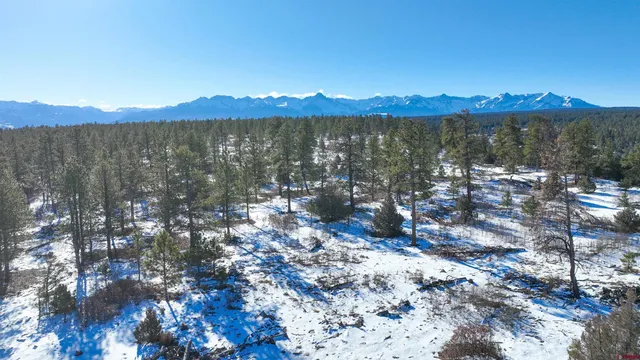 a view of lake with mountain