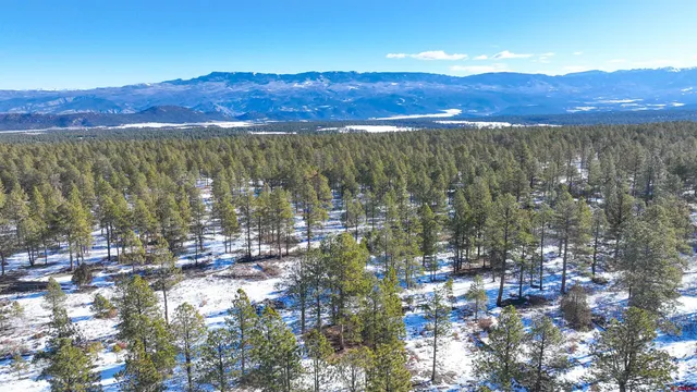 a view of lake with mountain