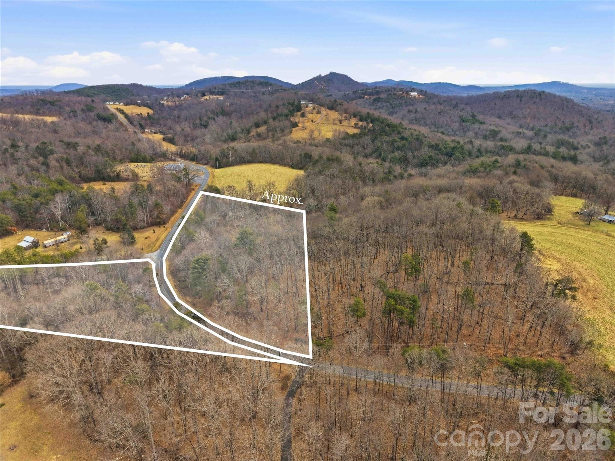 0 Pilgrim Church Road Hiddenite, NC 28636 - Photo 11 of 21 a view of a mountain from the distance