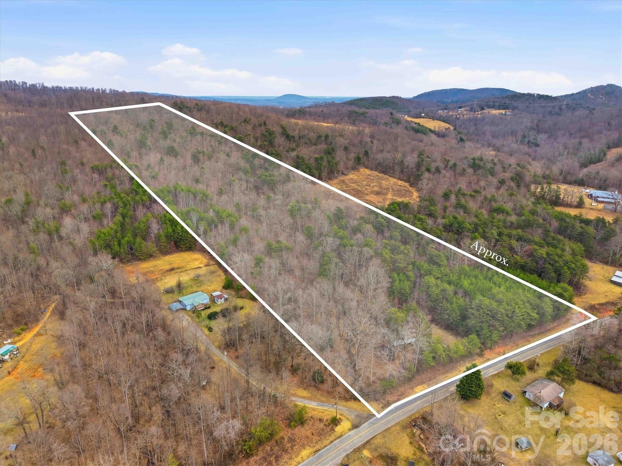 0 Pilgrim Church Road Hiddenite, NC 28636 - Photo 16 of 21 a view of a balcony with an outdoor space