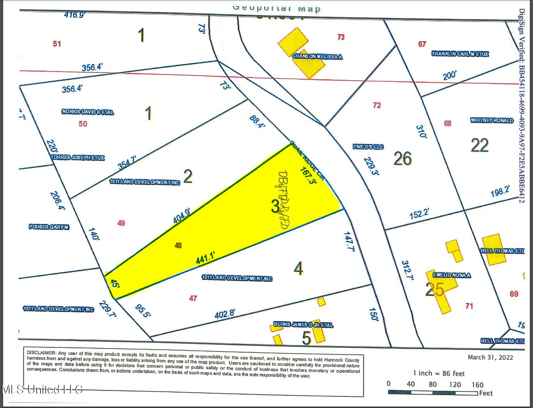L48 Quail Ridge Circle Perkinston, MS 39573 - Photo 1 of 1 Lot 48 Quail RIdge