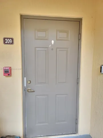 a view of a closet area