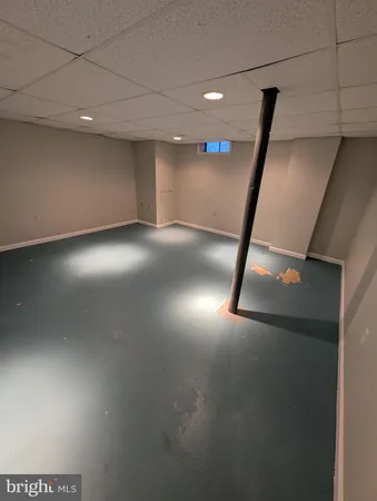 a view of empty room