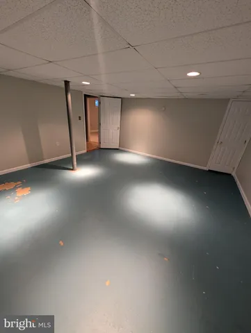 a view of a car garage