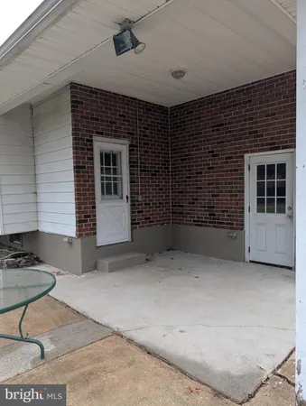 a view of a room with a slide