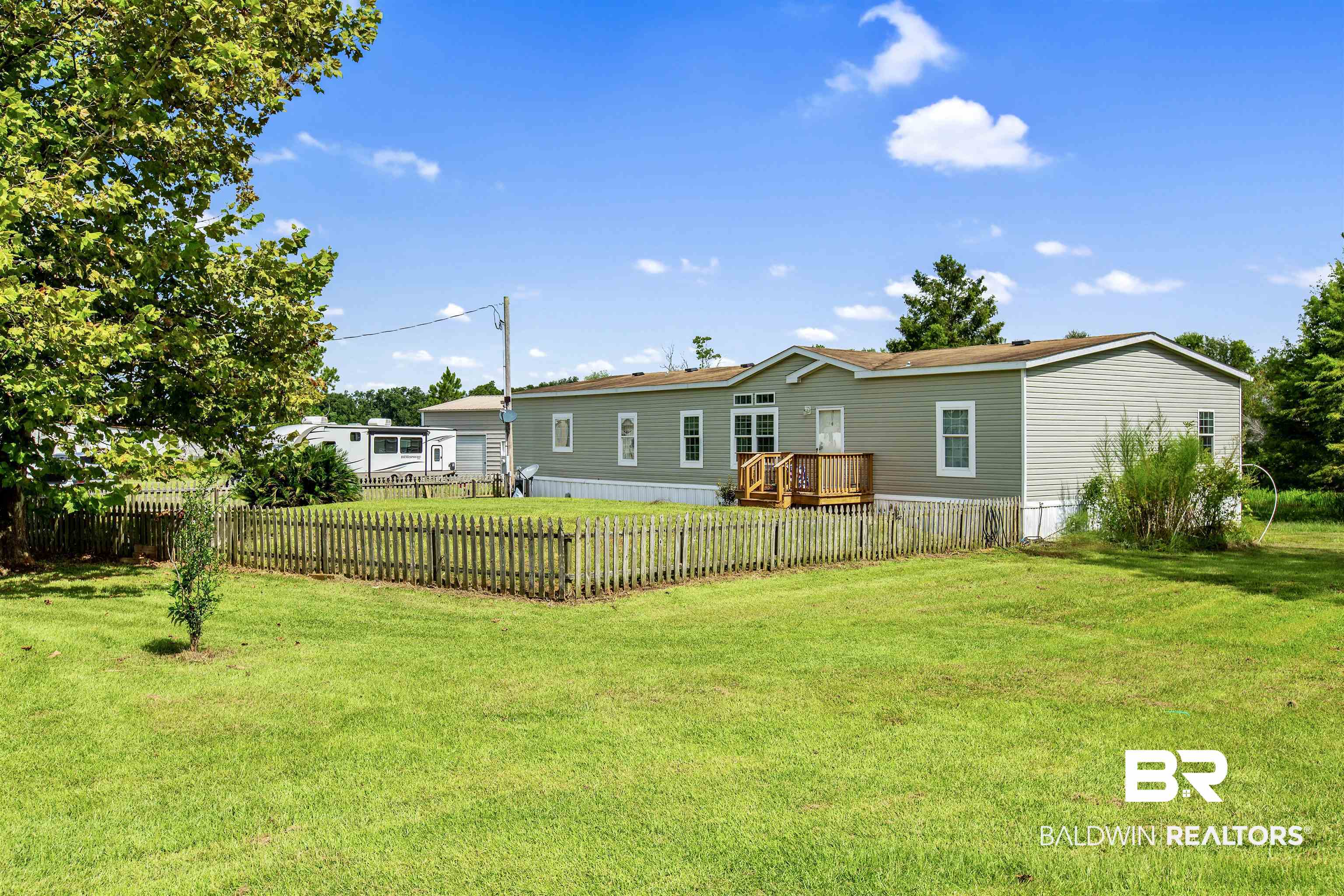 16161 John Bauer Road Summerdale, AL 36580 - Photo 2 of 23 Fenced in front yard