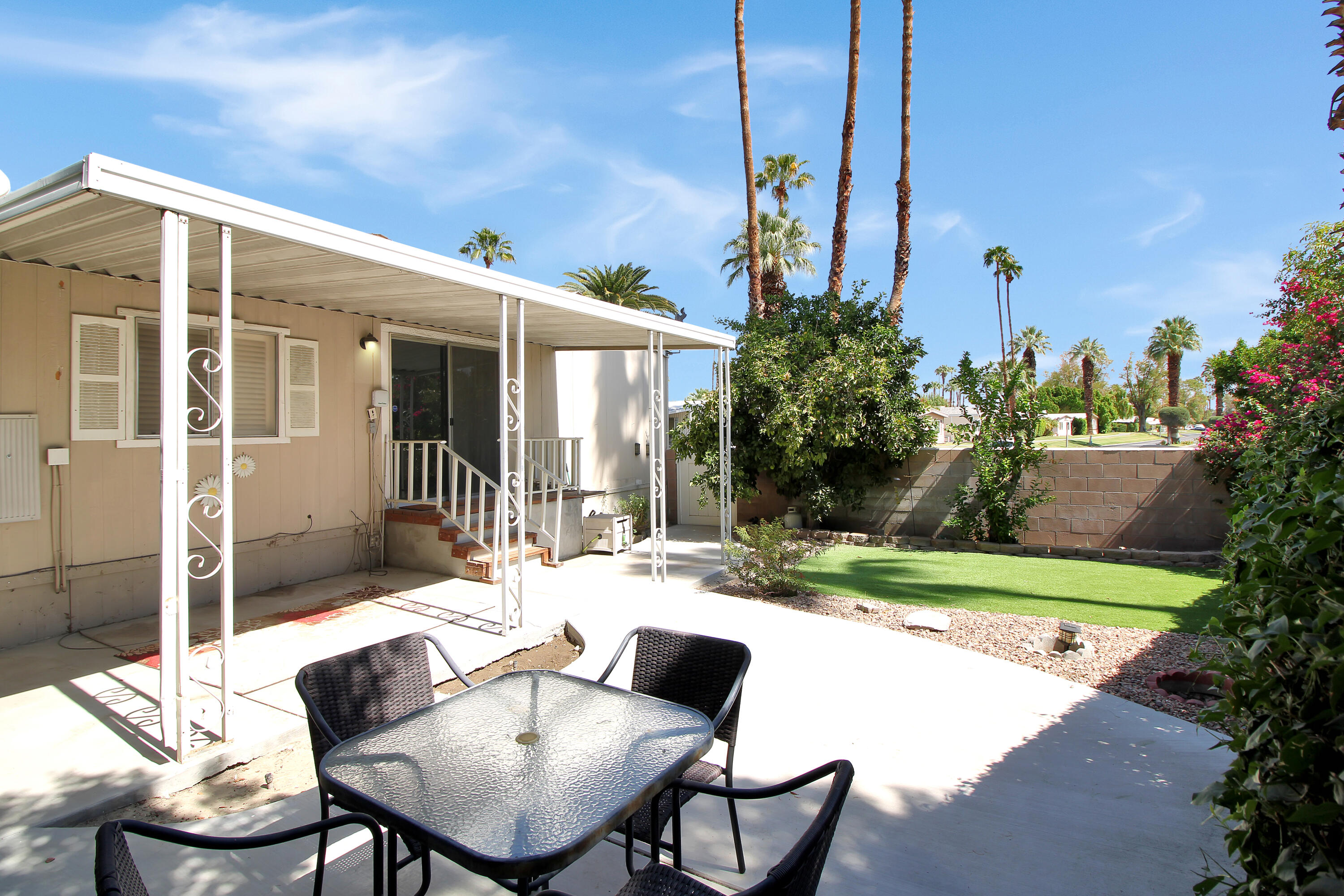 70 Golden State Street Rancho Mirage, CA 92270 - Photo 20 of 20 Lovely Yard with Orange Tree