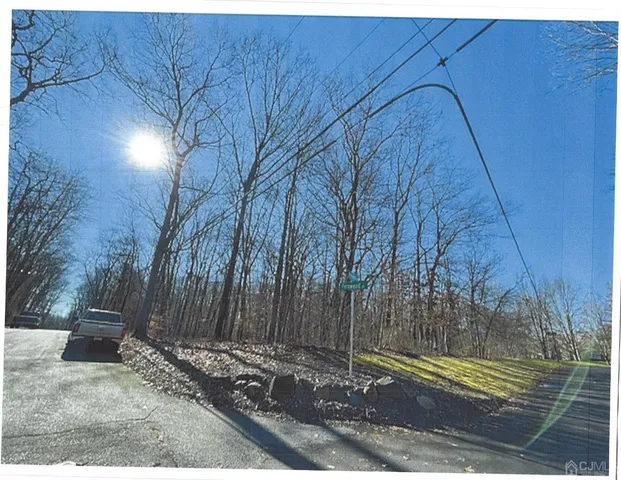 a view of a backyard of the house