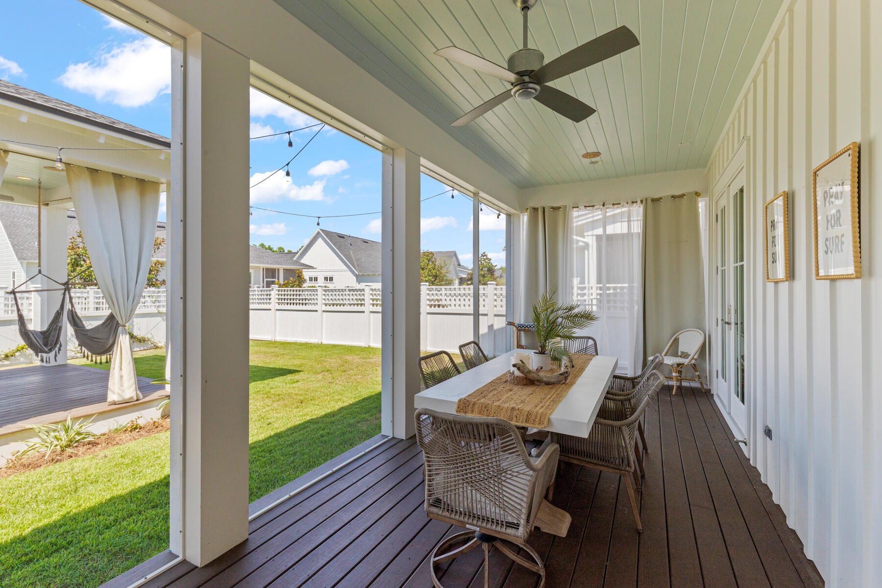 231 Catface Dr Inlet Beach Inlet Beach, FL 32461 - Photo 17 of 45 a view of a dining room with furniture window and wooden floor