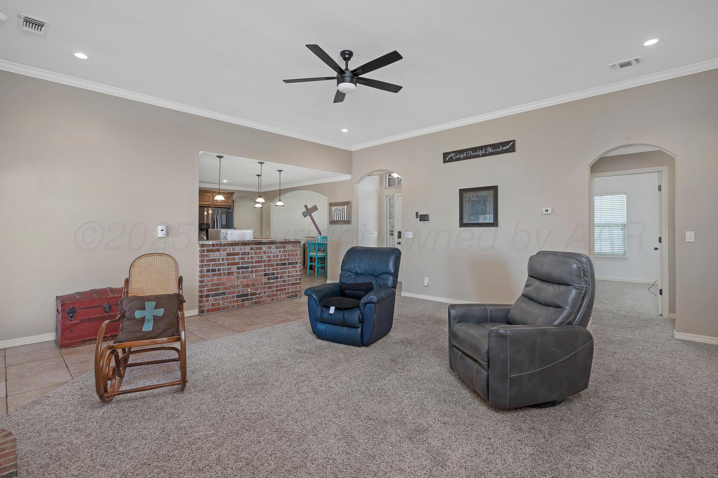 1371 Grasslands Road Bushland, TX 79124 - Photo 7 of 36 06-Living Room 2