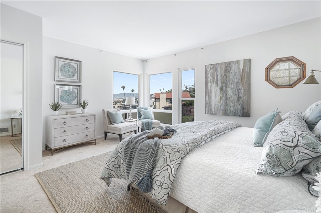 228 Redlands Street Playa del Rey, CA 90293 - Photo 11 of 22 Master bedroom with unobstructed coastline view