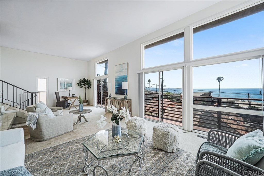 228 Redlands Street Playa del Rey, CA 90293 - Photo 4 of 22 Living room has expansive ocean, sand and whitewater views