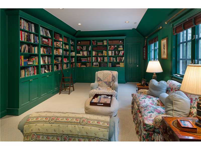 56 Dingletown Road Greenwich, CT 06830 - Photo 13 of 20 a living room with furniture and a floor to ceiling window