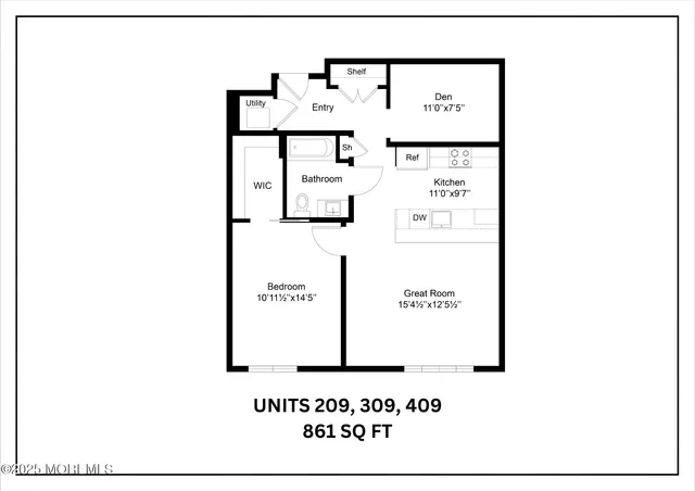 $2,650 | 20 3rd Avenue, Unit 209, Long Branch, NJ 07740